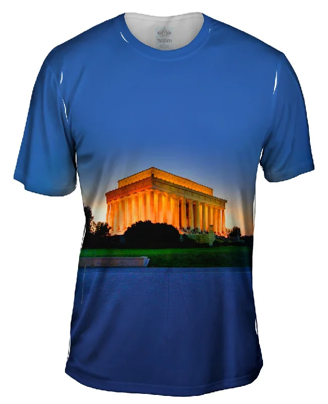 Movie Quote T-Shirt-Lincoln Memorial Sunset