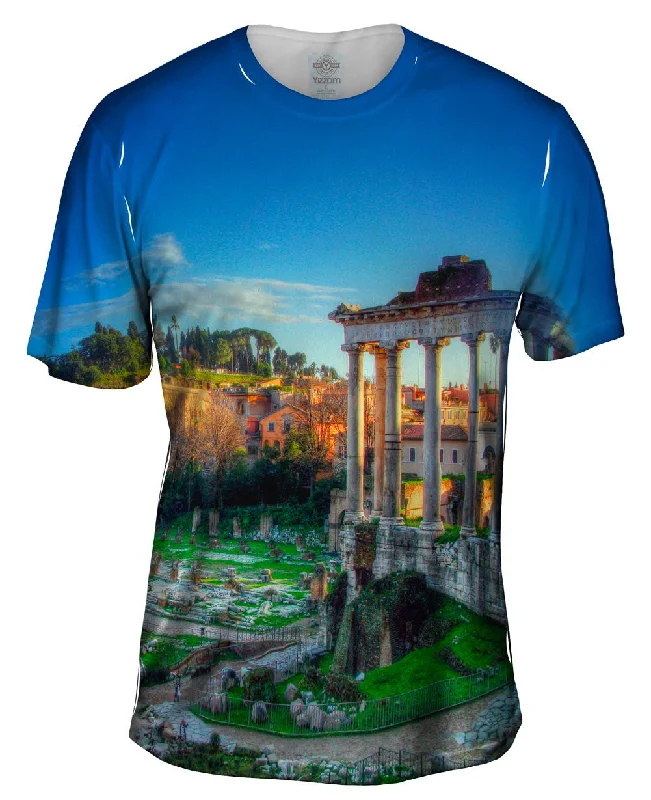 Sports Fan T-Shirt-Roman Forum And Palatine Hill