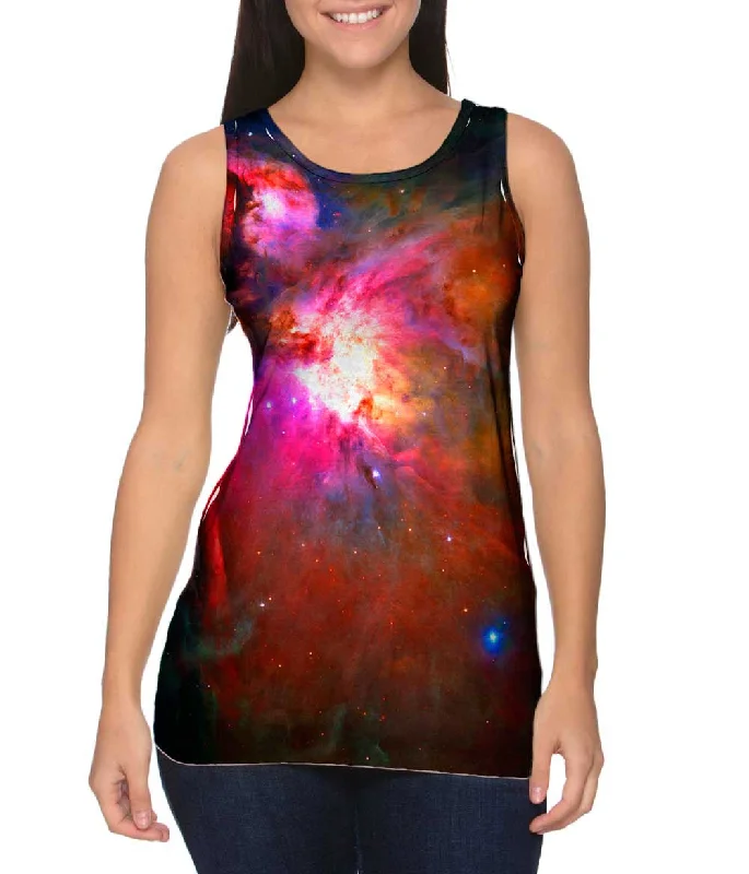 Sleek Fitness Vest-Orion Nebula Hubble 2006 Mosaic Space Galaxy