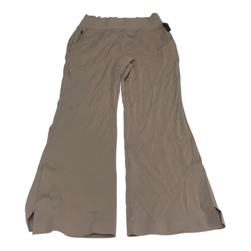 Slim Cut Jogging Pants-Athletic Pants By Athleta In Brown, Size: M