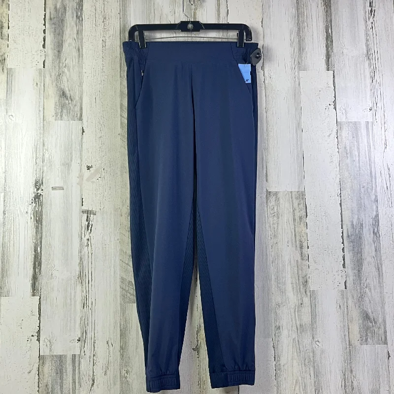 Slim Cut Jogging Pants-Athletic Pants By Athleta In Navy, Size: S