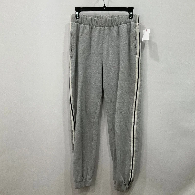 Relaxed Lounge Pants-Pants Joggers By Brandy Melville In Grey, Size: S