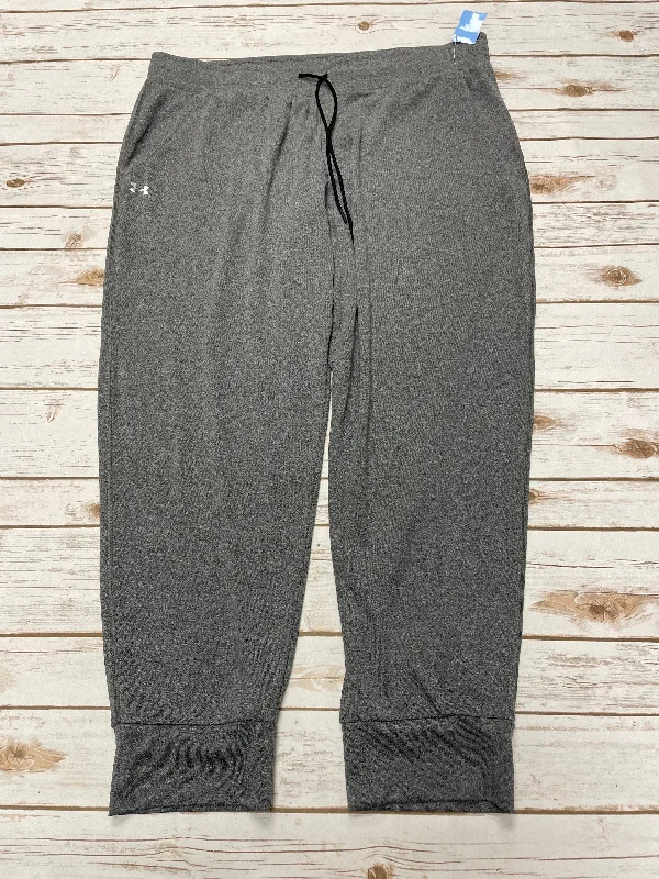 Stretch Performance Pants-Athletic Pants By Under Armour In Grey, Size: Xxl