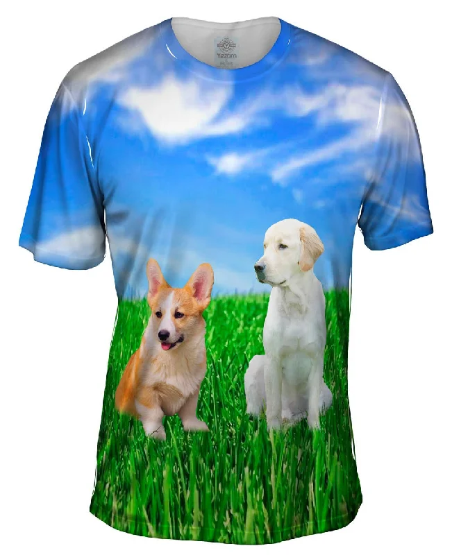 Peace Sign T-Shirt-Lawn Dogs Sky