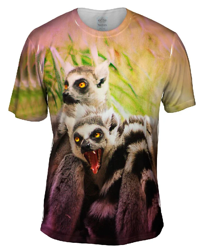 Vintage Music T-Shirt-Lemur Scream