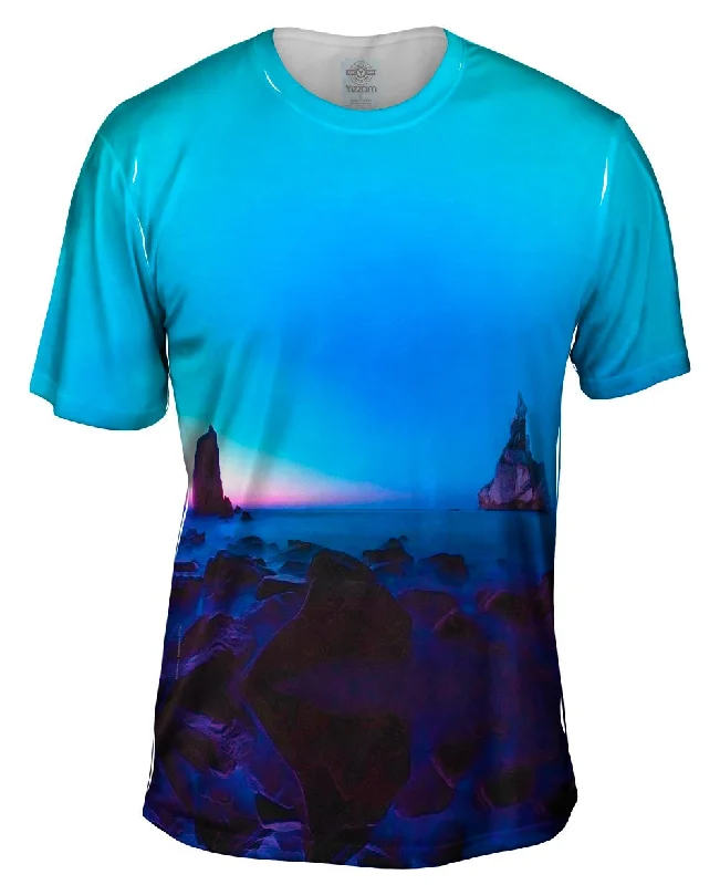 Peaceful Nature T-Shirt-Seascape After Sunset