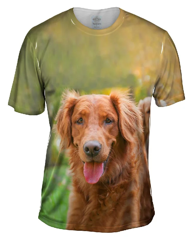 Cool Quotes T-Shirt-Shaggy Eared Golden Lab