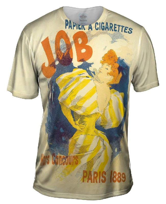 Camping T-Shirt-Jules Cheret Job Cigarette