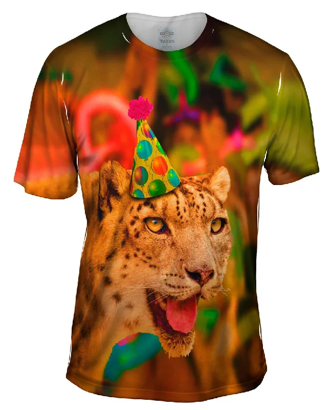 Cute Animal T-Shirt-Party Leo