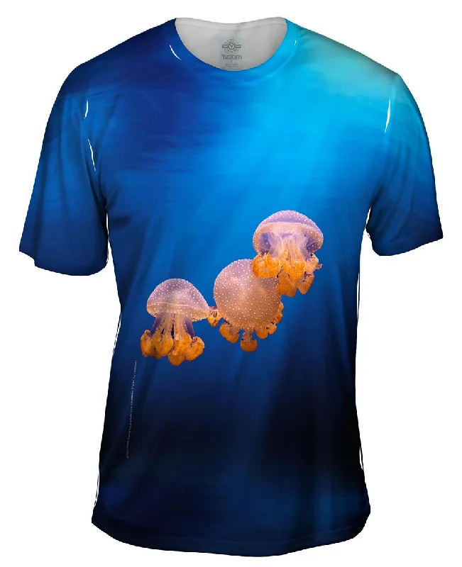 Adventure T-Shirt-Purple Jellyfish Underwater