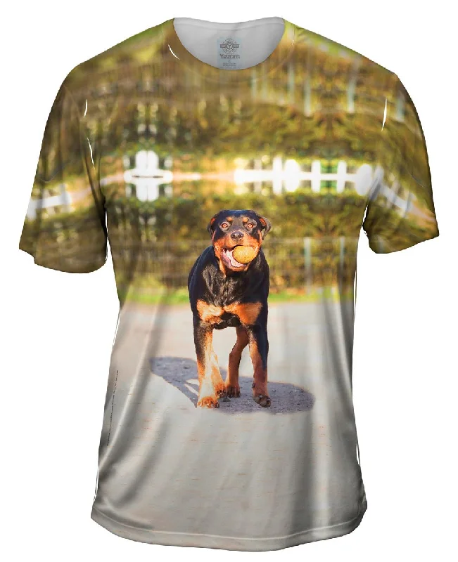 Animal Lovers T-Shirt-Love To Play Rottweiler