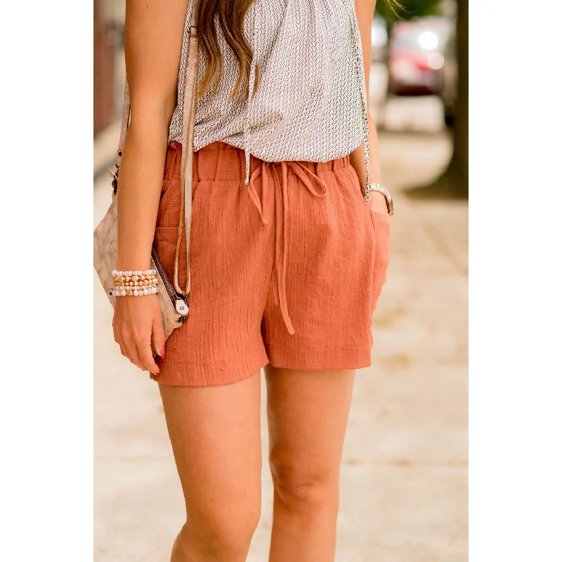 Trendy Ripped Shorts-Pocket Front Shorts