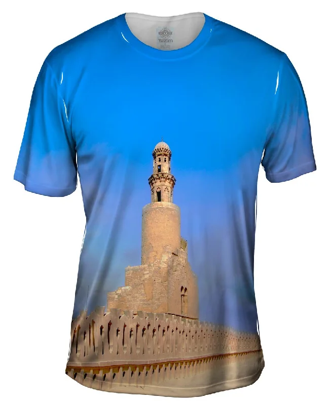 Inspirational Graphic T-Shirt-Mosque Minaret Ibn Tulun Cairo Egypt