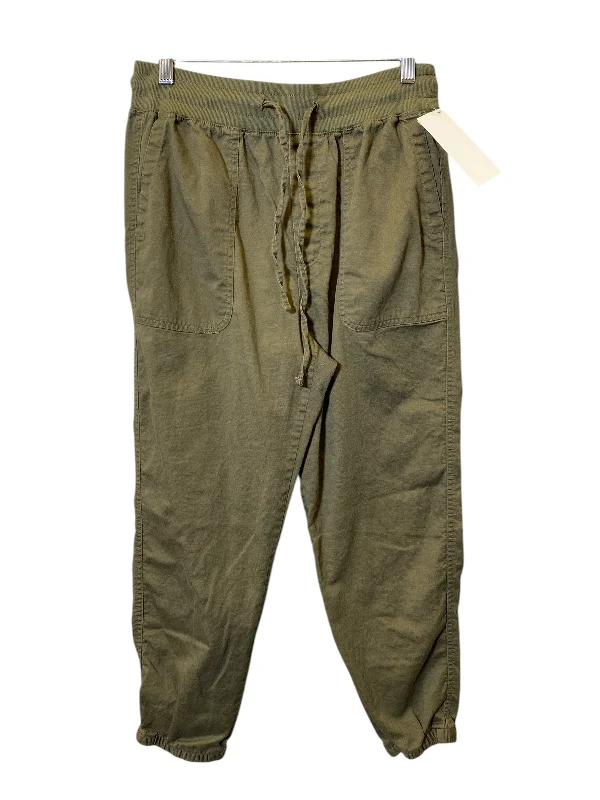 Stretch Fit Pants-Pants Joggers By Gap In Green, Size: M