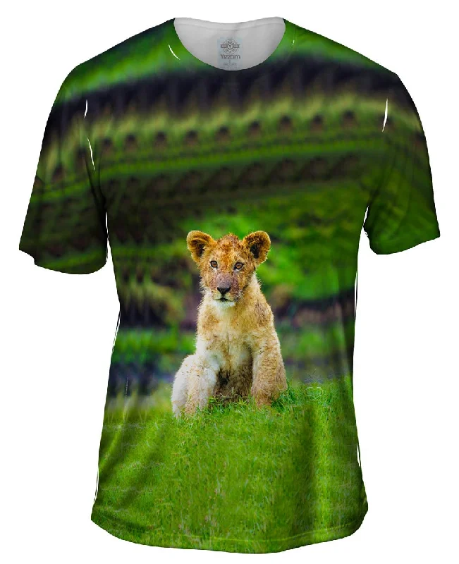 Custom Logo T-Shirt-Long Day Lion Cub