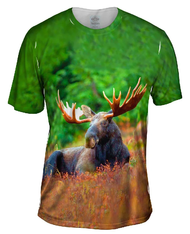 Funny Quote T-Shirt-Moose Majestic Antlers