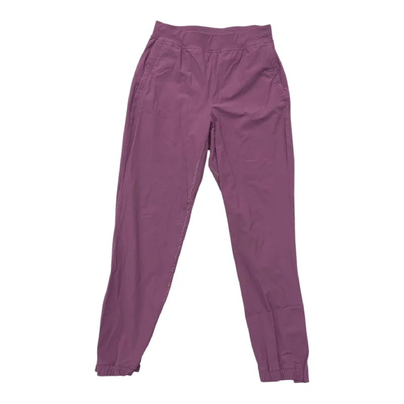 Wide Leg Trouser Pants-Athletic Pants By Lululemon In Purple, Size: 6