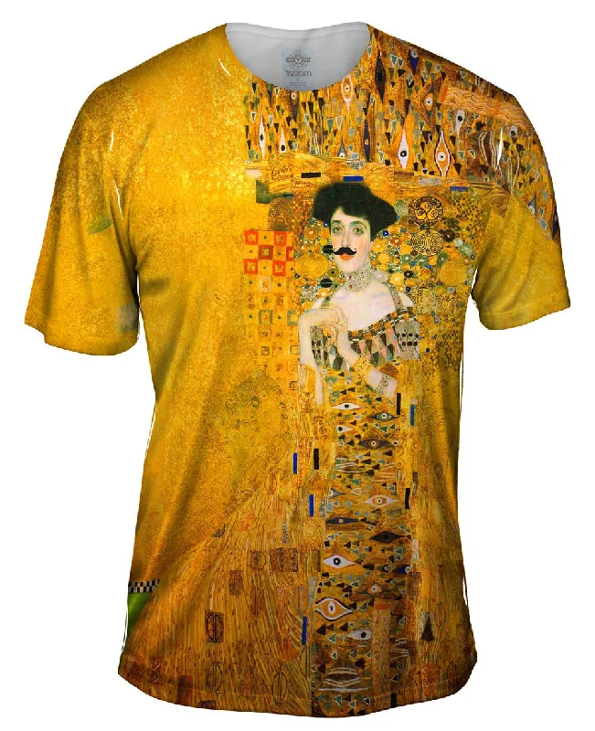 Trending T-Shirt-Moustache Hipster Klimt Portrait Adele