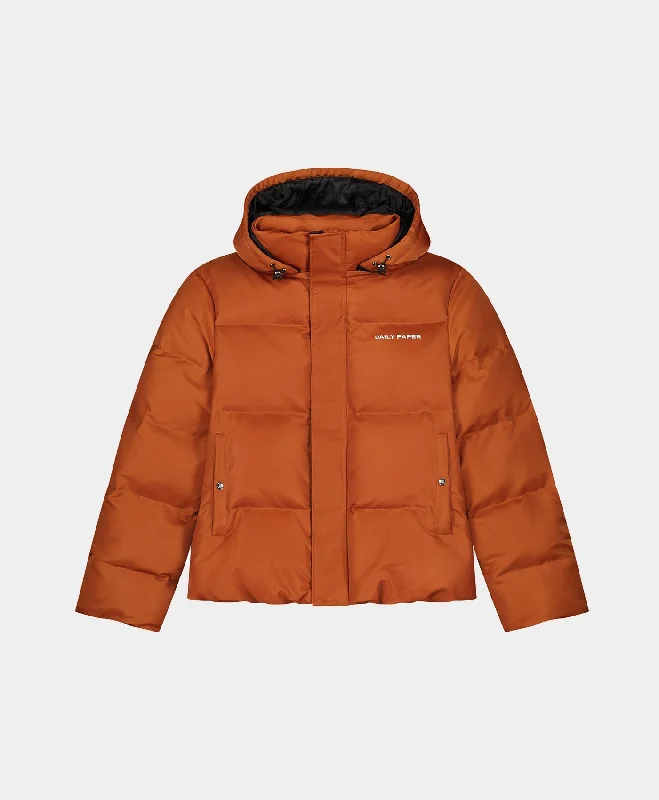 Easygoing Weekend Jacket-Orange Clay Epuffa Jacket