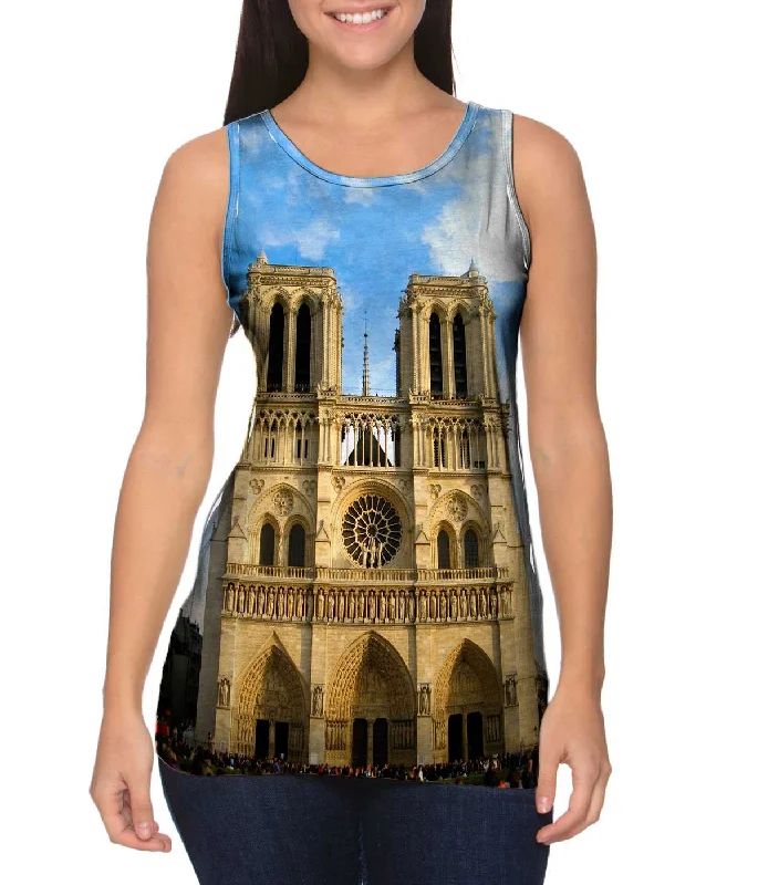 Casual Summer Tank-Notre Dame France