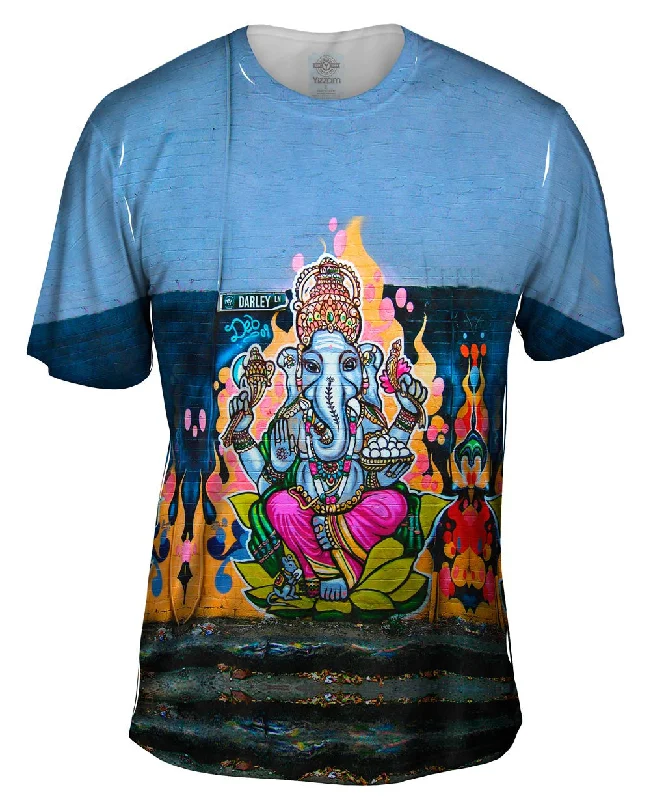 Fun Style T-Shirt-India - "Ganesha Hindu God"