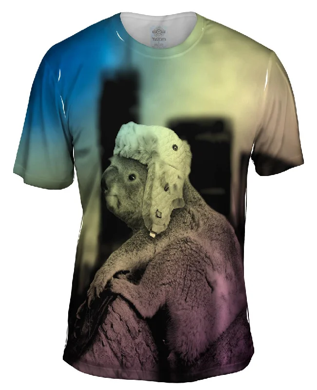 Classic Print T-Shirt-Koala Snow