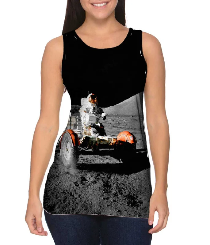 Breathable Yoga Tank-NASA Apollo 17 Lunar Roving Vehicle