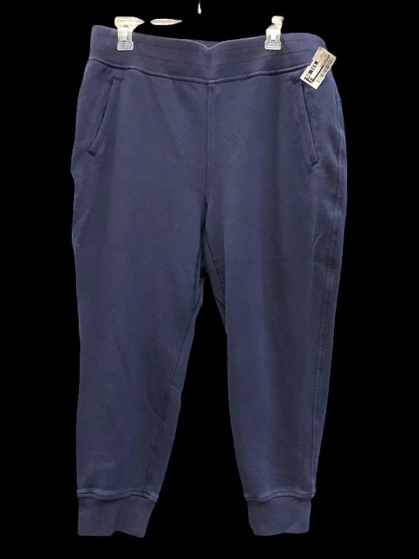 Outdoor Adventure Pants-Athletic Pants By Lululemon In Navy, Size: 12