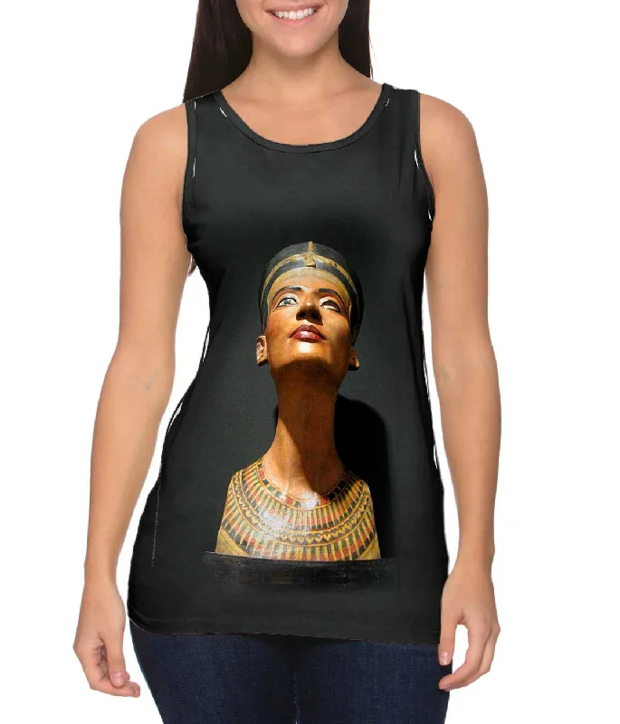 Outdoor Hiking Vest-Museum Pharoah Lady - Roman - Egyptian -