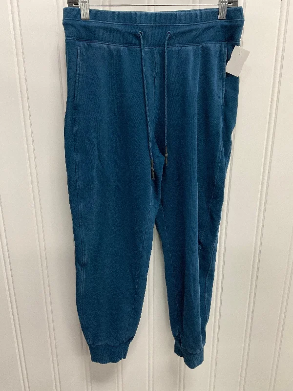 Comfortable Lounge Pants-Pants Lounge By Joy Lab In Blue, Size: M