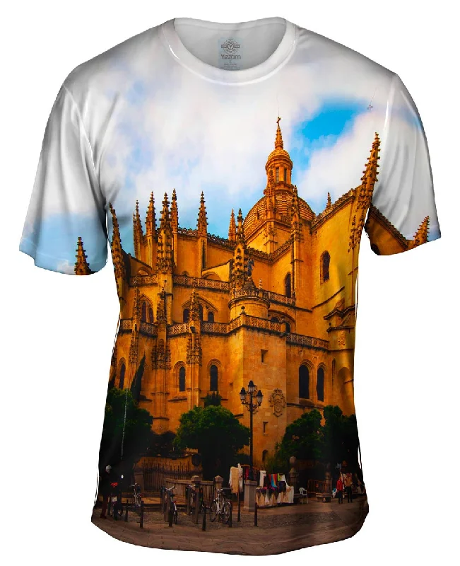 Retro Fashion T-Shirt-Segovia Cathedral