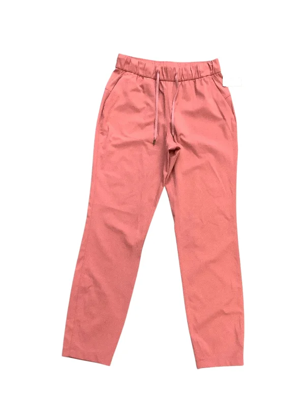 Eco-Friendly Cotton Pants-Athletic Pants By Clothes Mentor In Pink, Size: S