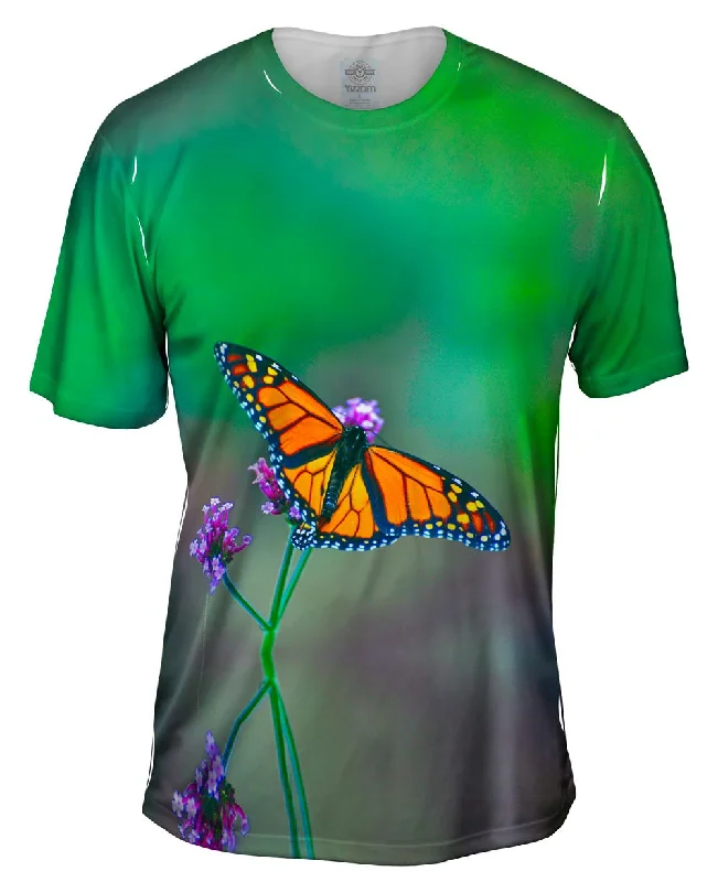 Space Exploration T-Shirt-Pretty Monarch Butterfly