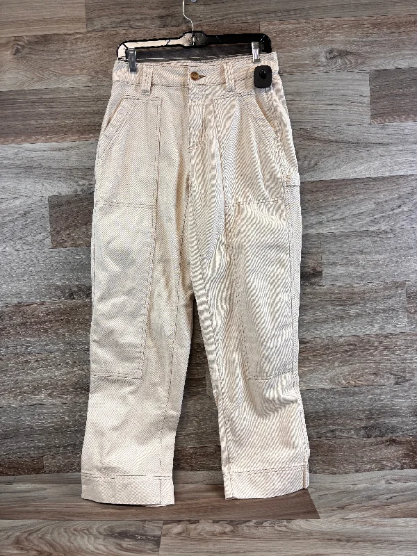 Button Fly Pants-Pants Cargo & Utility By Old Navy In Tan, Size: 2