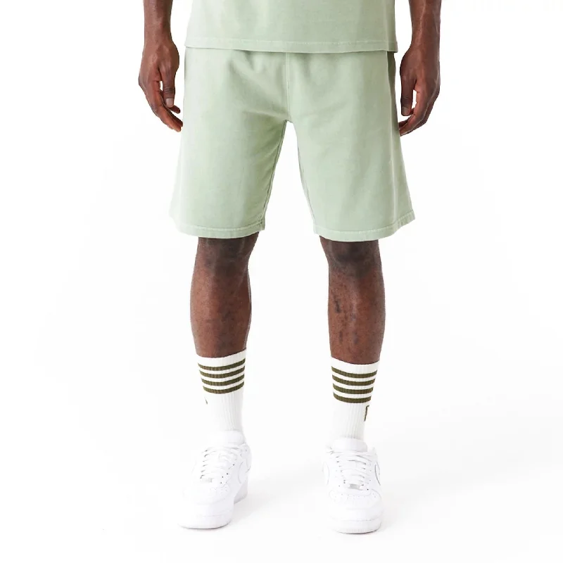 Fitness Shorts-New Era Washed Green Shorts