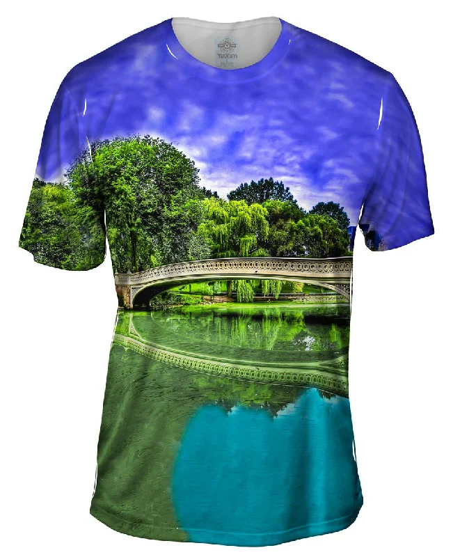 Mindfulness T-Shirt-NYC Bow Bridge