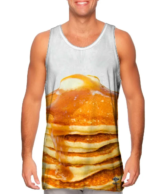 Relaxed Fit Muscle Tank-Pancake Stack