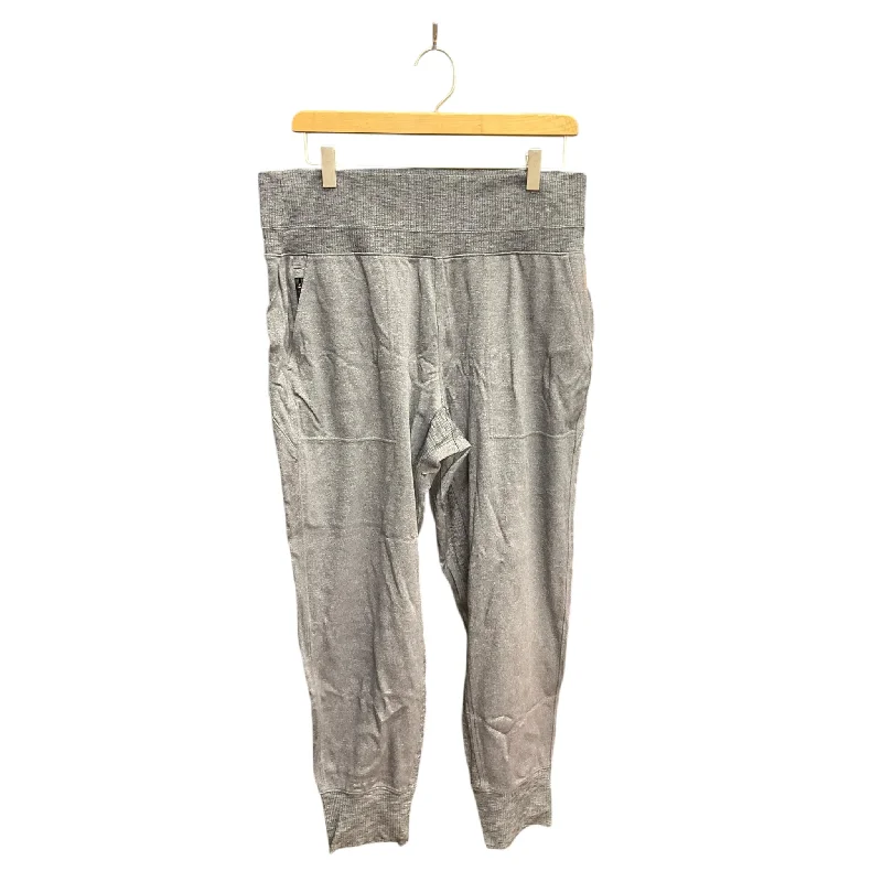 Formal Dress Slacks-Athletic Pants By Athleta In Grey, Size: L