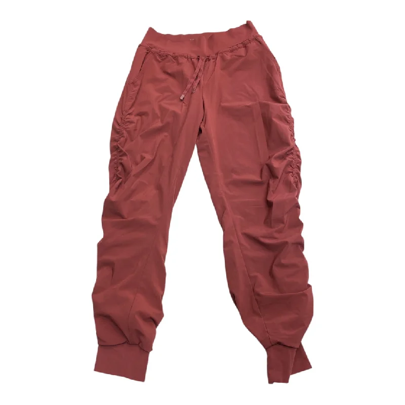 Sports Jogger Pants-Athletic Pants By Athleta In Red, Size: 6l