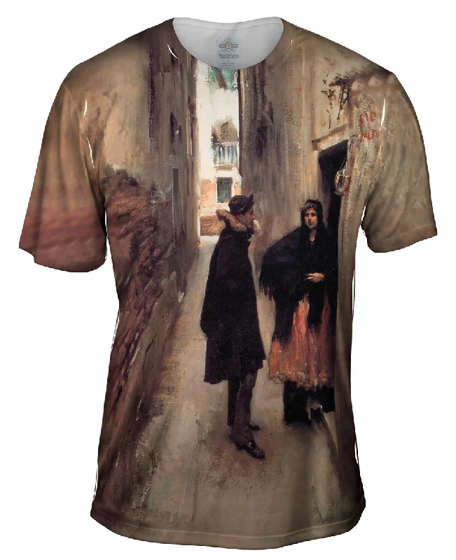 Animal Lovers T-Shirt-Sargent -"Street in Venice" (1882)