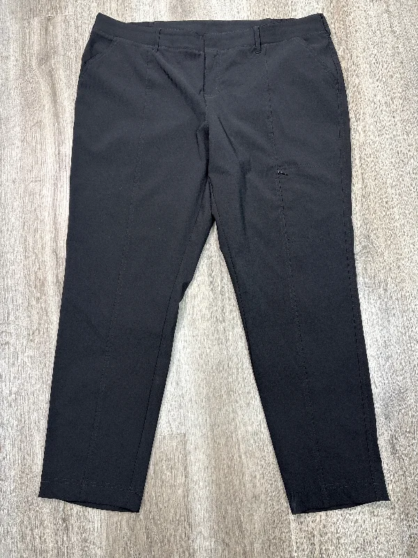 Distressed Denim Pants-Athletic Pants By 32 Degrees In Black, Size: Xl