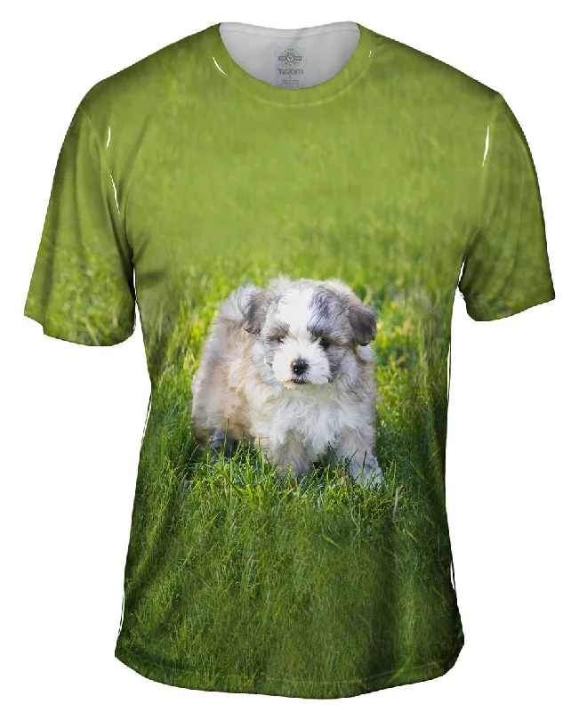 Travel T-Shirt-Giddy Salt And Pepper Maltese