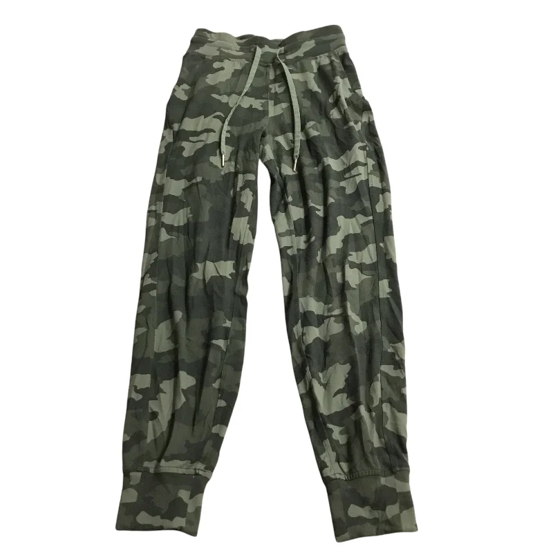 Custom Fit Joggers-Athletic Pants By Lululemon In Camouflage Print, Size: 2