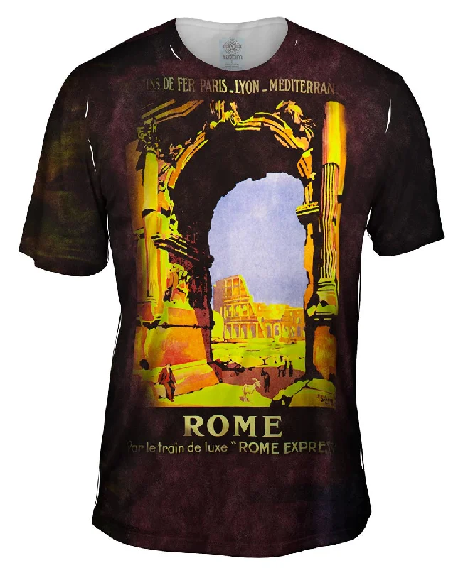 Streetwear T-Shirt-Rome Express Italy 022