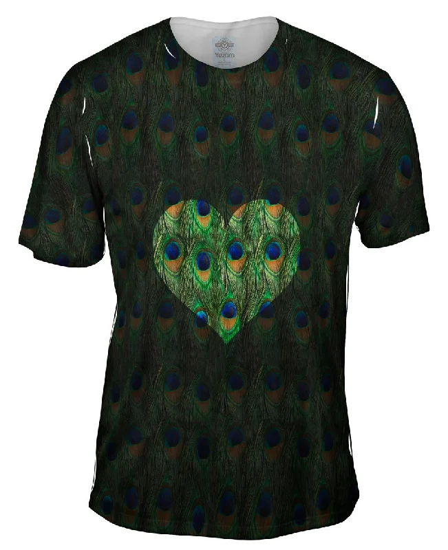 Mindfulness T-Shirt-Love Peacock Animal Skin