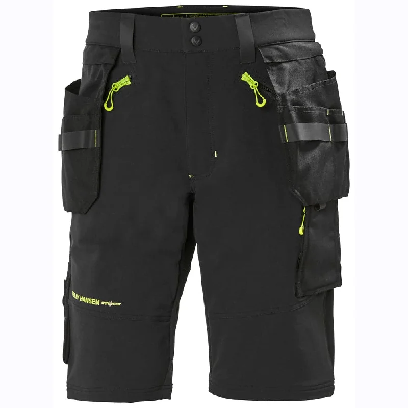 Stylish Running Shorts-Helly Hansen 76583 Magni 4-Way Stretch Construction Shorts