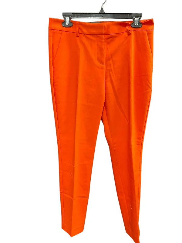 Comfortable Track Pants-Pants Dress By Express In Orange, Size: 8