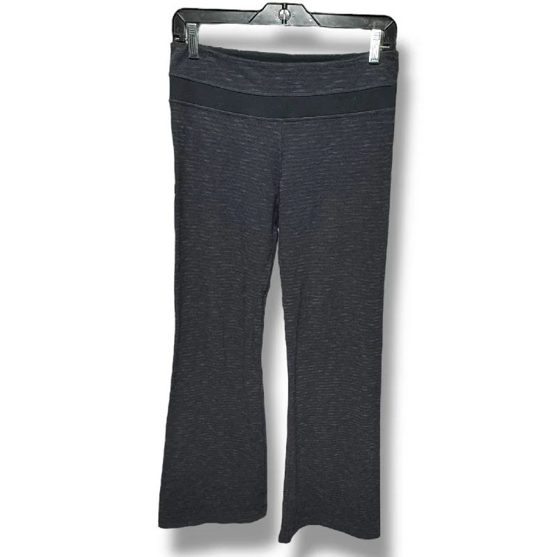 Classic Straight Leg Pants-Athletic Pants By Lululemon In Grey, Size: 6