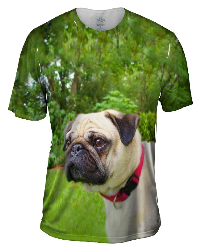 Skateboard Graphic T-Shirt-Pug Of Honor