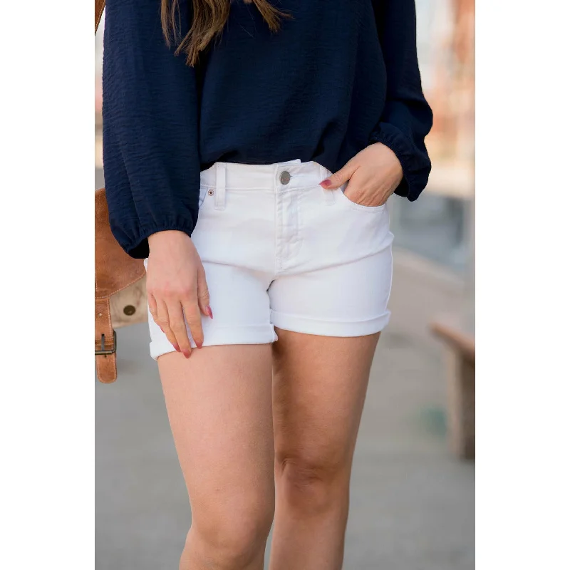 Casual Knit Shorts-Sophie Denim Shorts